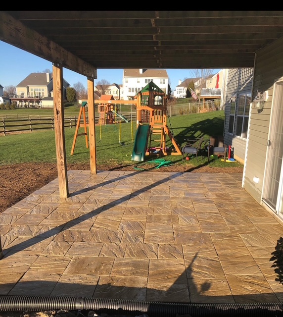 Flagstone and paver project in the Lehigh Valley, PA
